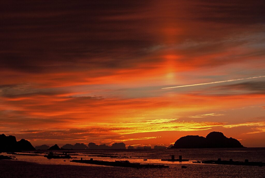 尾鷲の夕陽